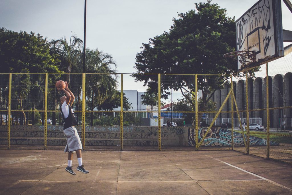 outside basketball