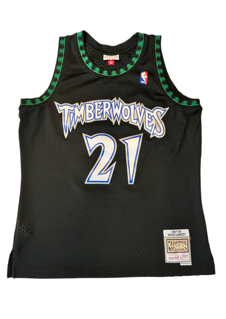 maillot kevin garnett timberwolves 97 98