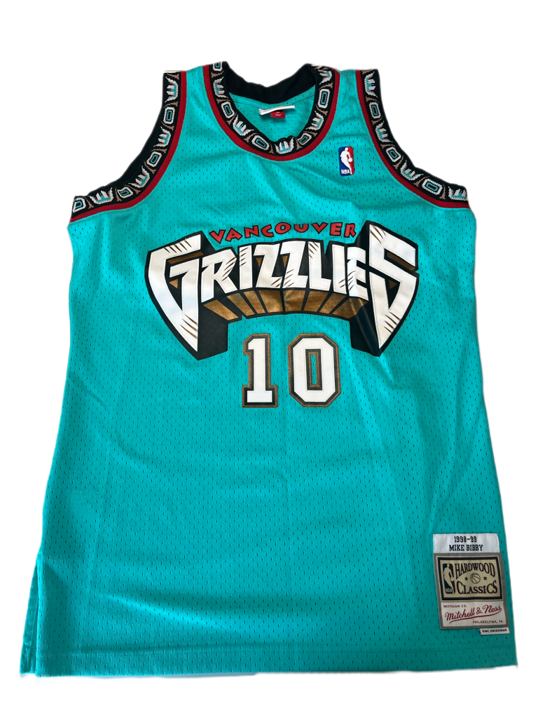 maillot mike bibby grizzlies 98 99 (l)