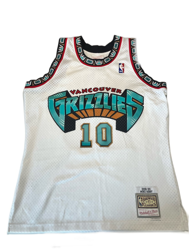 maillot mike bibby grizzlies 1998 99 (l)