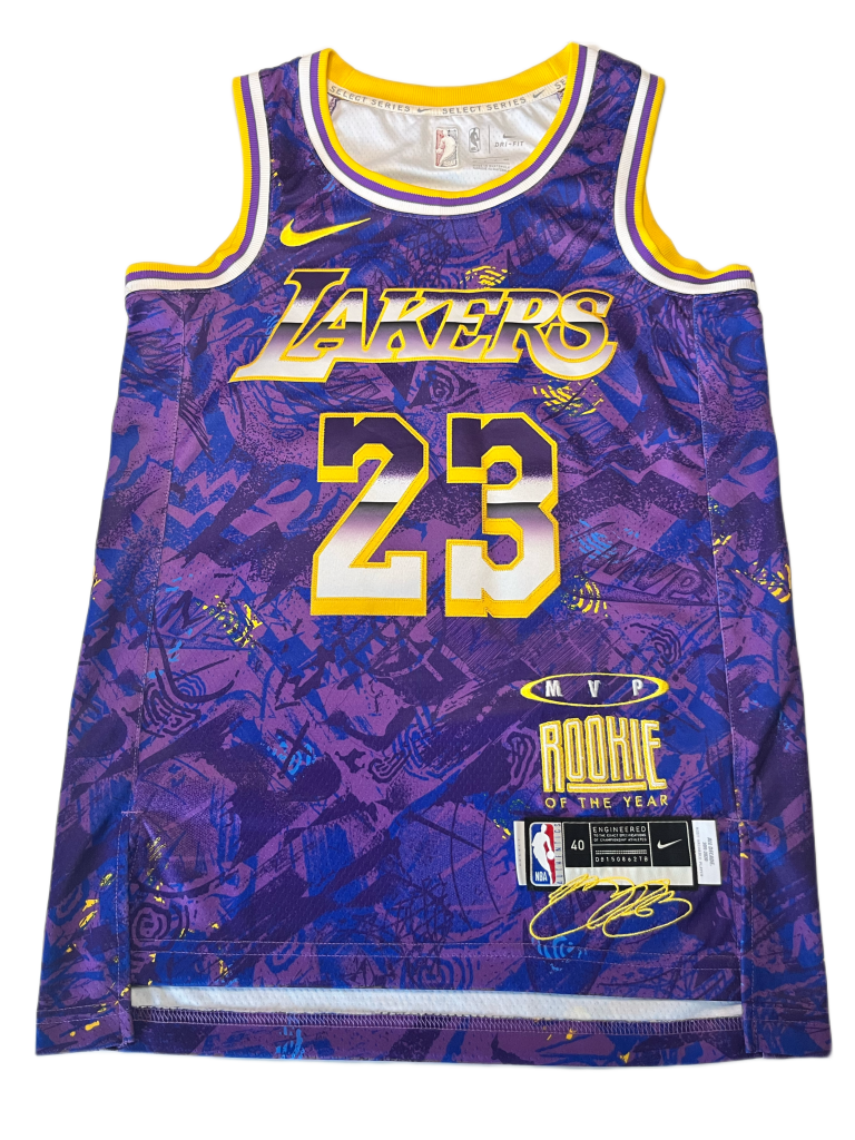 maillot lebron james lakers 21 22 rookie of the year edition (s)