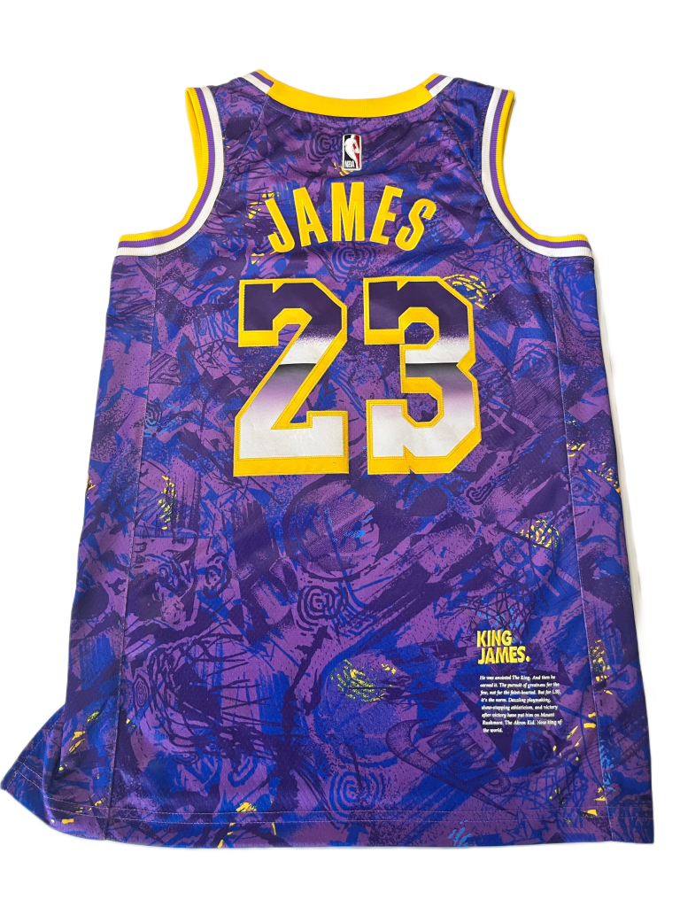 maillot lebron james lakers 21 22 rookie of the year edition (s)